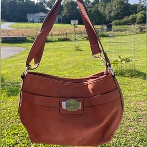 Brown handbag